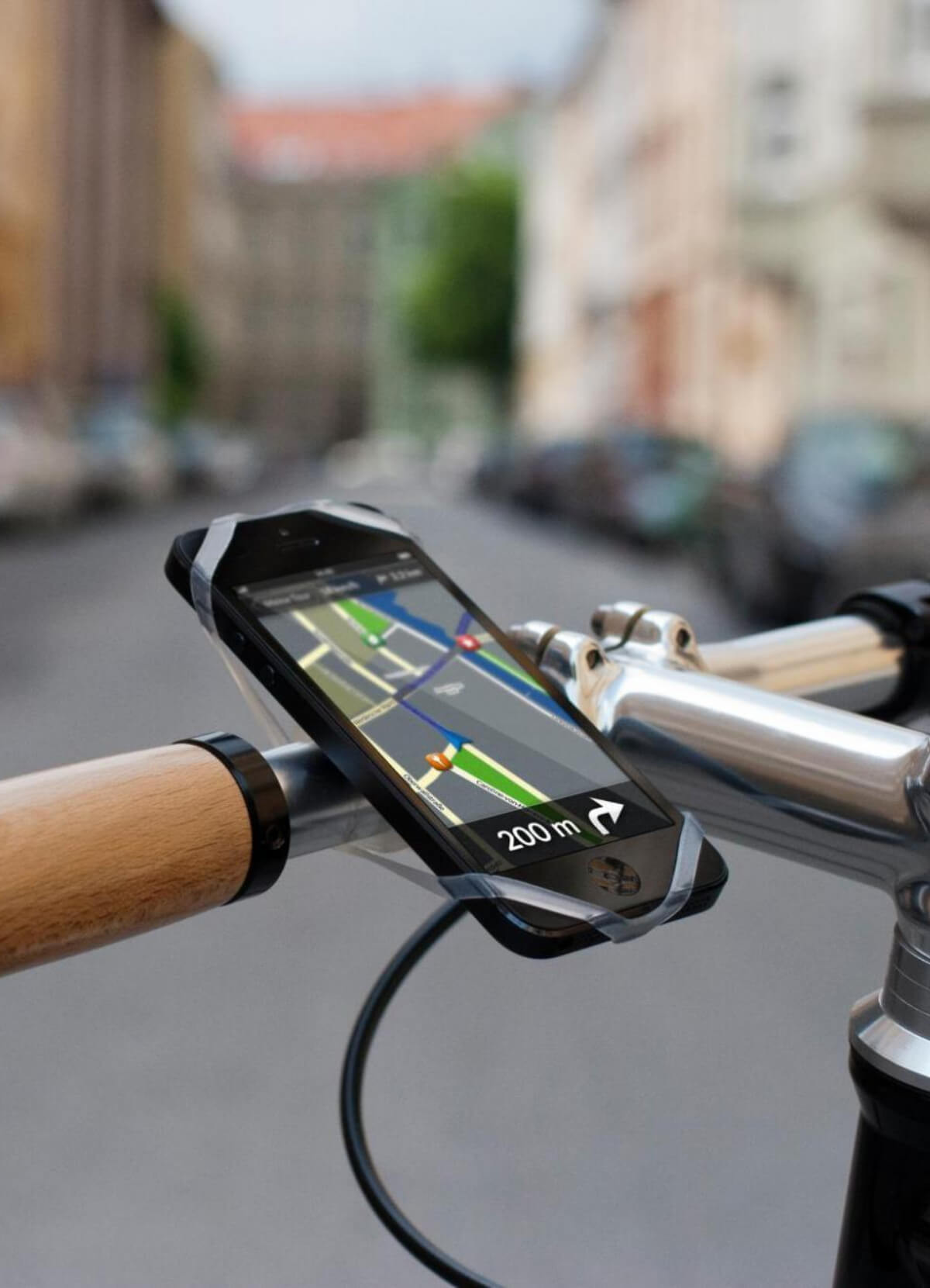 Test – Support téléphone universel Rouclo en silicone élastique, simplicité  et polyvalence - Transition Vélo