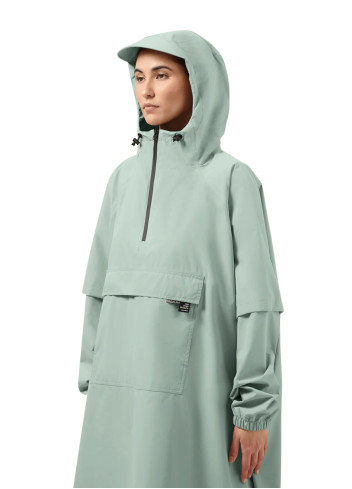 Urban cycling poncho with sleeves - Maium Amsterdam