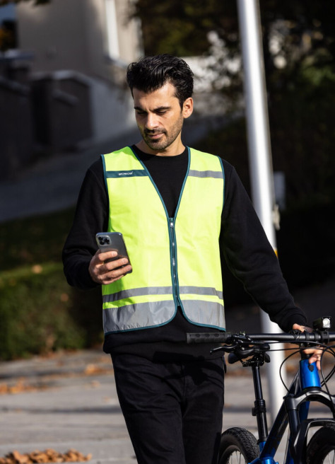 Gilet de sécurité réfléchissant fluo - Wowow