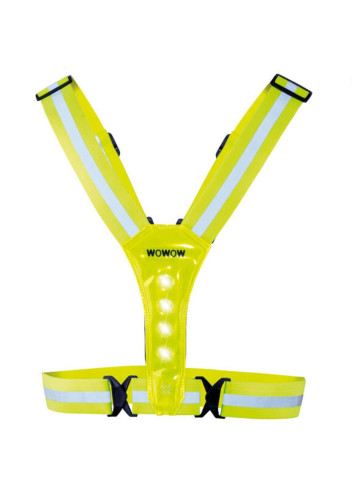 Harnais avec LED jaune fluo - Wowow