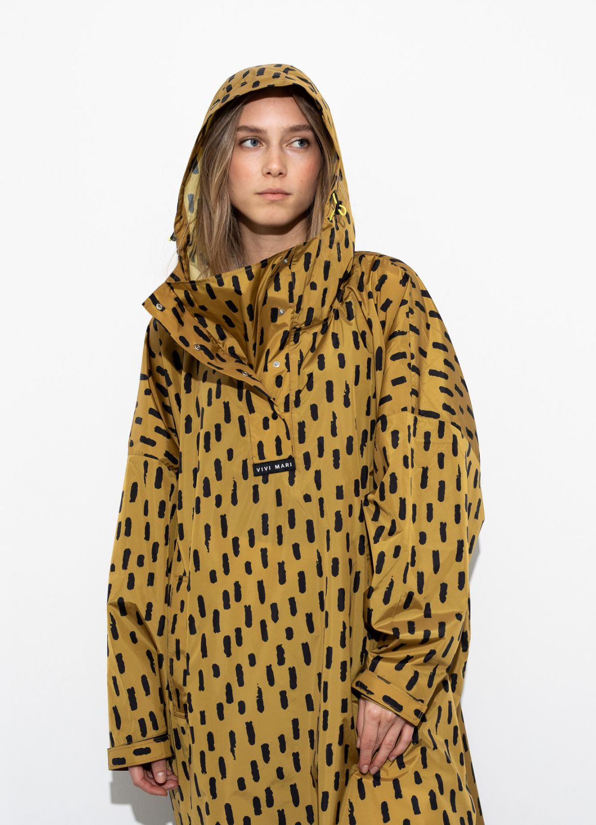 Poncho Pluie Enfant - Imperméable, Coupe-vent - Avec Capuche Et Manches Longues - Pour Siège Vélo - Taille 2 à 11 Ans