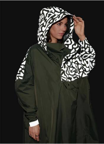 FAHRER Housse de Pluie réfléchissante LUX Unisexe pour Adulte S, Gris, S FAHRER Housse de Pluie réfléchissante LUX Unisexe pour Adulte S, Gris, S
