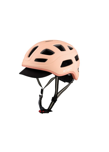 Lightweight, ventilated urban bike helmet with LED - CAIRN