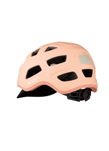 Lightweight, ventilated urban bike helmet with LED - CAIRN