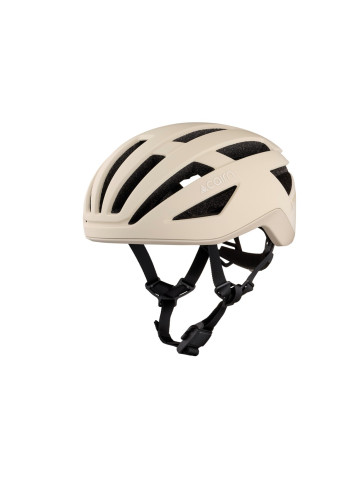Atom lightweight ventilated bike helmet - Cairn - Mat Argile White