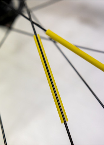 Réflecteurs de rayons vélo or - JE SUIS À VÉLO