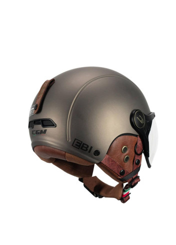 Casque vintage avec visière et cache-oreilles - CGM