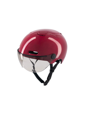 Casque vélo visière et clignotants - Cosmo