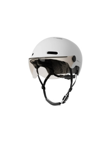 Casque vélo visière et clignotants - Cosmo