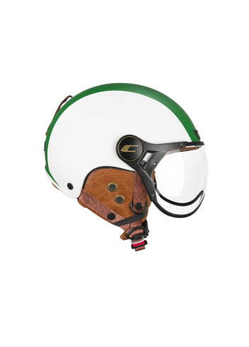 Vintage Italian helmet with visor and earmuffs - CGM
