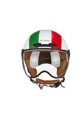 Casque CGM 801 – Double Certification Vélo/ski – ABS, Calotte EPS, Visière Interchangeable, Ventilation Air Stream