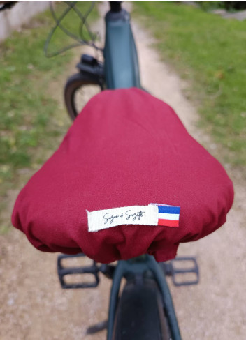 Waterproof saddle cover made in France - Suzon Suzette