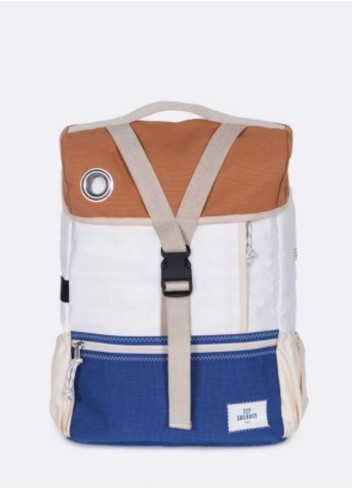 Sacoche sac à dos en voile recyclée made in France