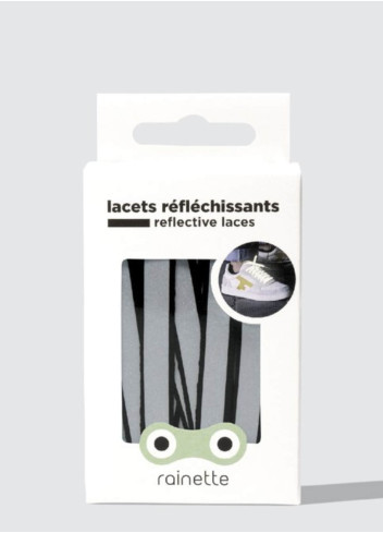 Lacets réfléchissants - Rainette