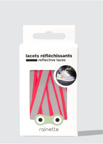 Lacets réfléchissants - Rainette