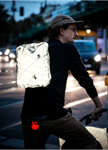 Couvre sac réfléchissante - Fahrer