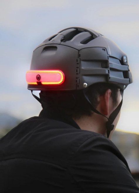 Eclairage clignotant pour casque - Overade