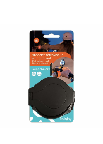 Bracelet rétroviseur et clignotants - Rainjoy