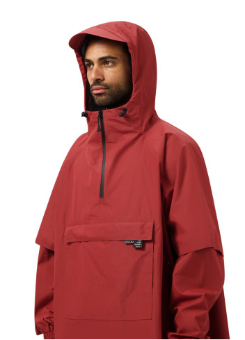 Urban cycling poncho with sleeves - Maium Amsterdam