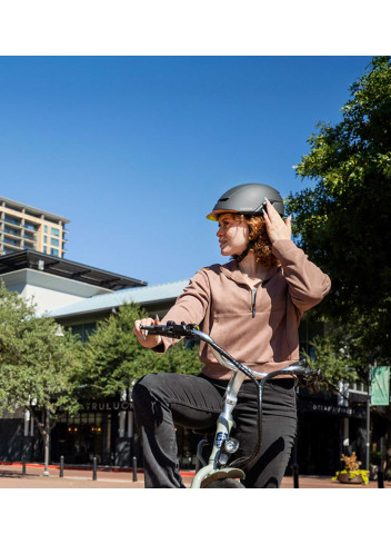 copy of Lightweight, ventilated urban bike helmet with LED - CAIRN