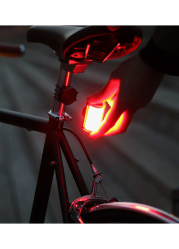 Powerful magnetic front and rear light kit - Shapeheart