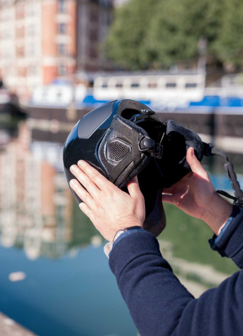 Astro bike helmet with ear flaps - Marko