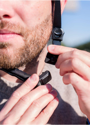 Casque visière avec LED et kit hiver - Elvish