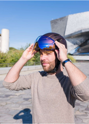 Casque de vélo urbain avec visière - Elvish