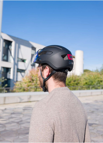 Casque visière avec LED et kit hiver - Elvish Casque visière avec LED et kit hiver - Elvish