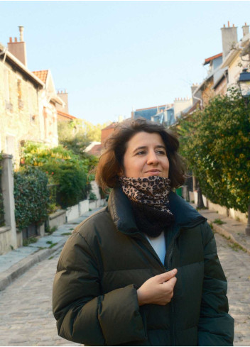 Leopard Fleece Neck Warmer - Cairn Leopard Fleece Neck Warmer - Cairn