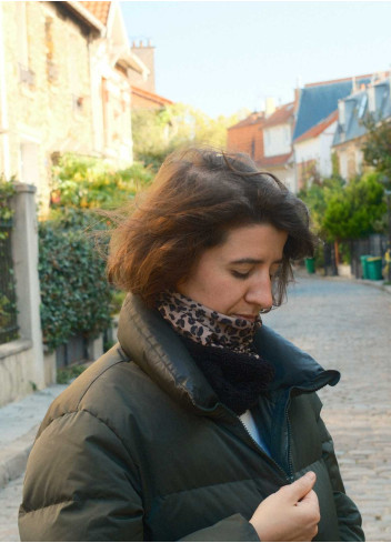 Tour de cou polaire léopard - Cairn