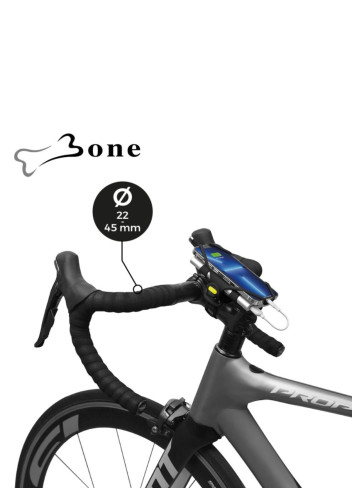 Smartphone and bike battery mount - Bone