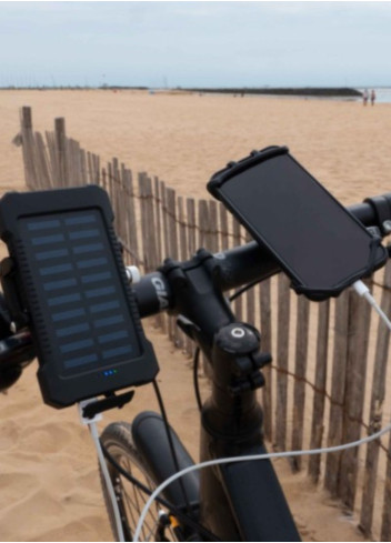 Phone holder with solar battery - Coolride