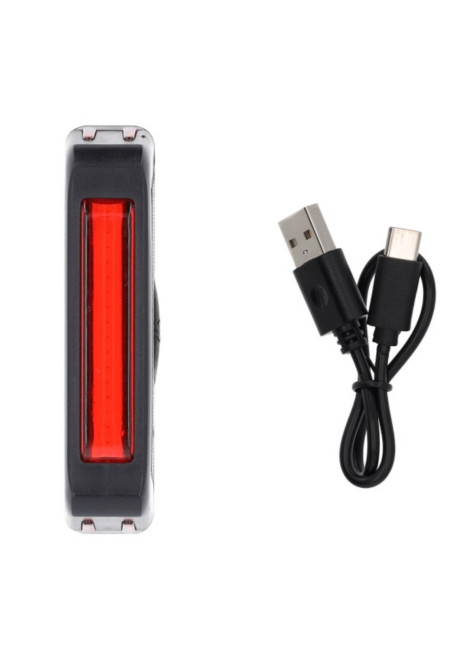 Eclairage arrière vélo USB - Coolride Eclairage arrière vélo USB - Coolride