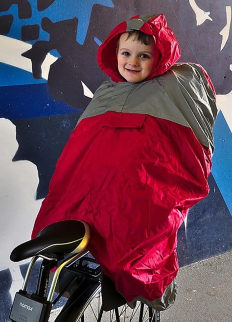 Poncho enfant pour porte bébé - Rflect