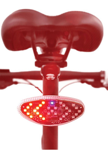 Multi-purpose bicycle turn signal - Coolride