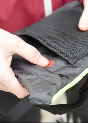 Gilet fluo avec clignotants LED - Coolride