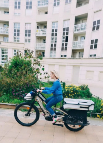 Bac vélo pour longtail - Suzon Suzette