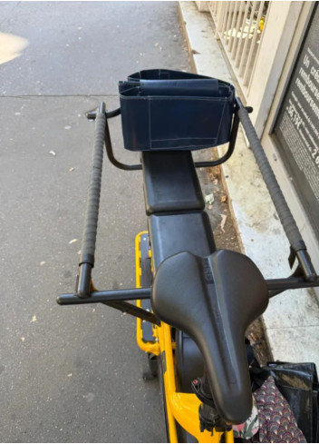 Bicycle container for longtail boat - Suzon Suzette