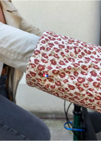 Waterproof lined bike sleeves made in France