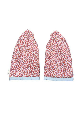 Waterproof lined bike sleeves made in France - Léopard