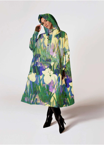Original recycled bicycle rain poncho - Rainkiss - Lilly