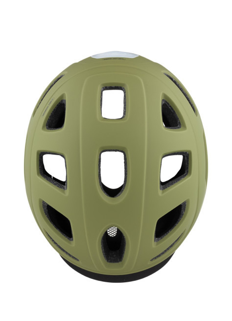 Lightweight, ventilated urban bike helmet with LED - CAIRN