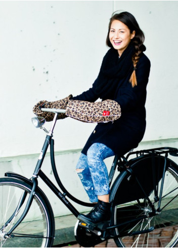 Manchons vélo léopards - WOBS