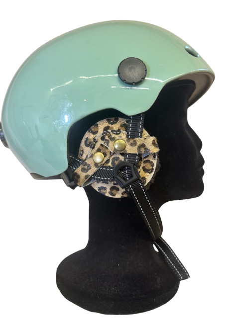 Cache oreilles cuir - Atelier Gwennili