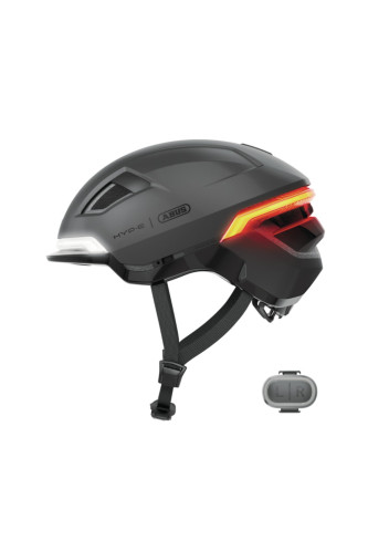 Casque HYP-E avec éclairages et clignotants - Abus