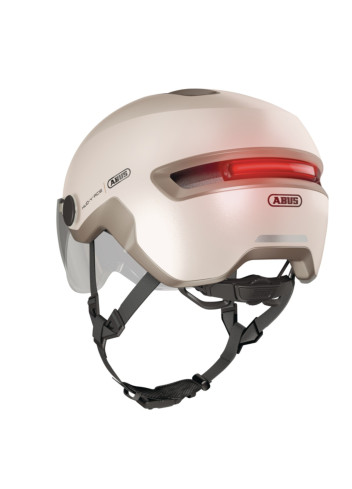 HUD-Y Ace helmet visor and rear light - Abus