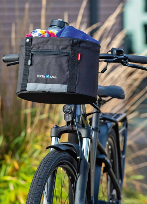 Waterproof Shopper Plus front basket bag - Klickfix
