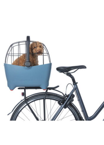 Rear bike basket for dogs up to 15 kg - Basil