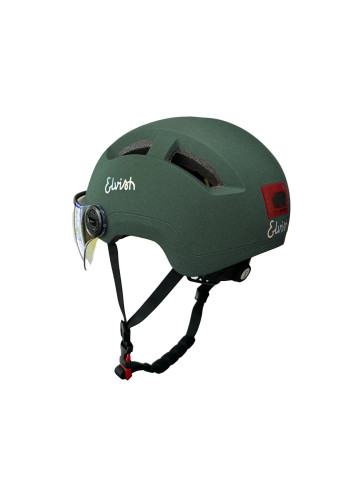 Casque citadin avec visière et éclairage - Elvish